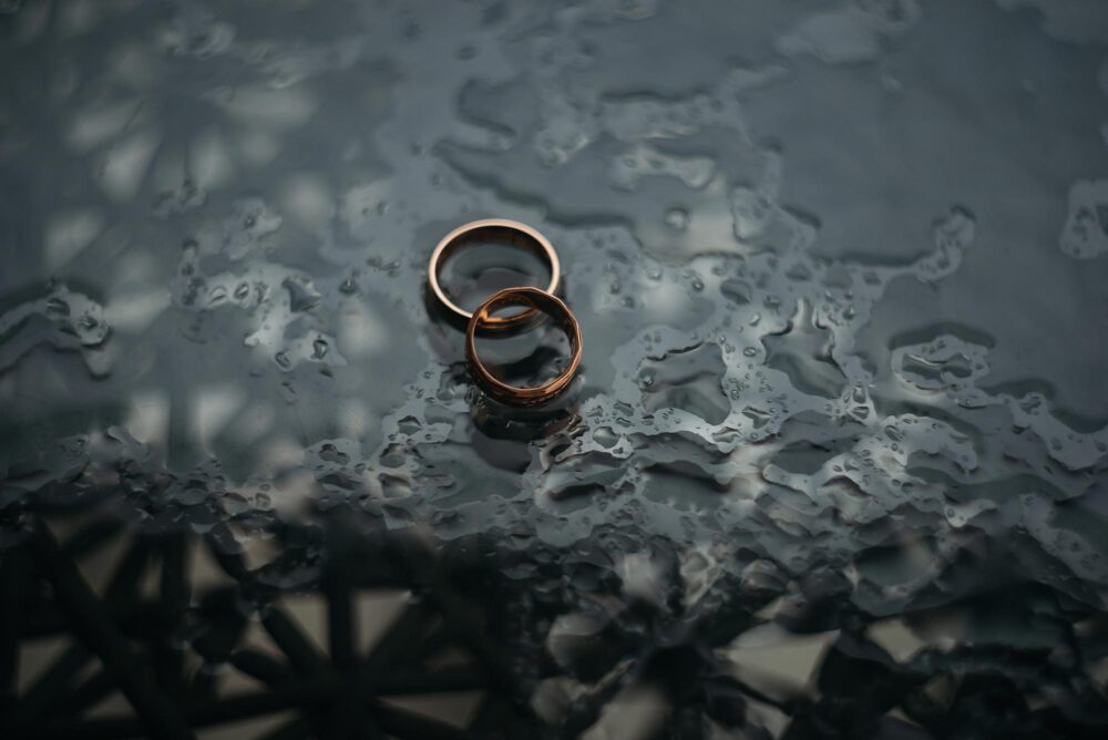wedding bands joined
