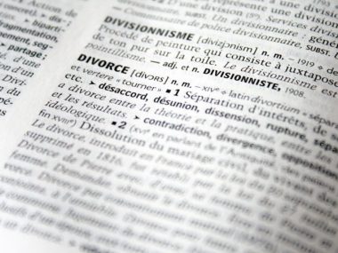 divorce definition book