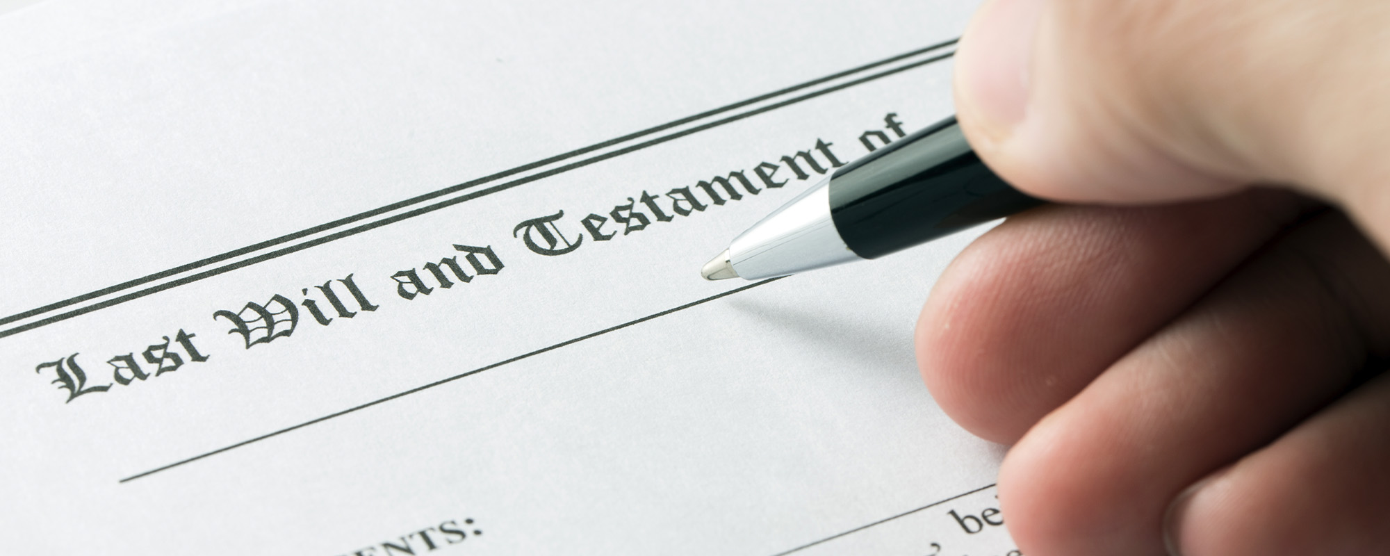 Last will and testament