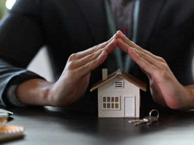 hands over house