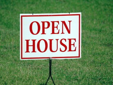 open house sign
